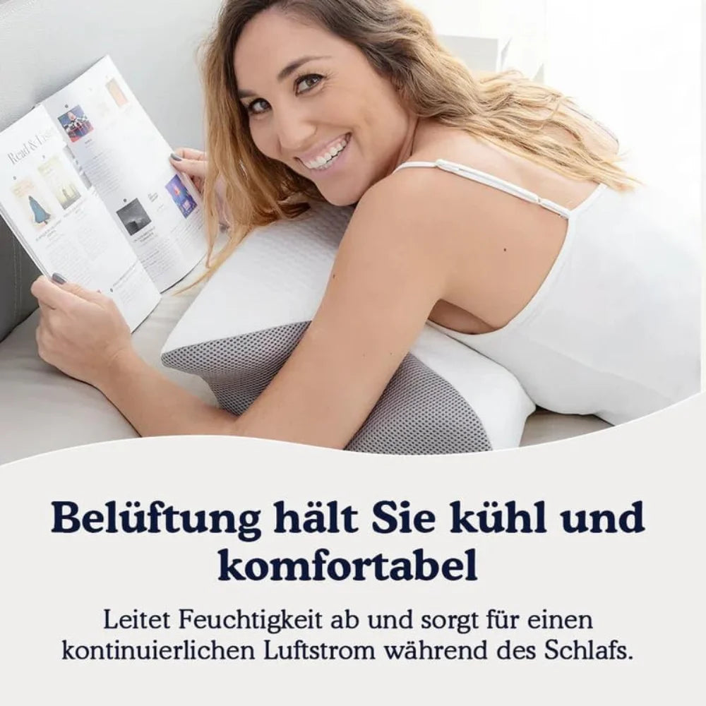 Orthopädisches Kopf- & Nackenstützkissen